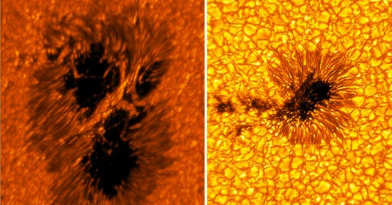 Earth’s Largest Solar Telescope Captures Unprecedented Sunspot Image