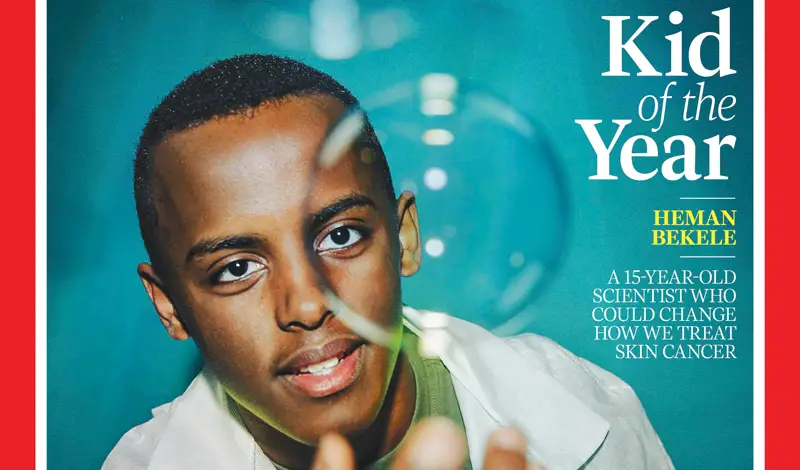 A 15-year-old scientist named Heman Bekele from Fairfax, Virginia, has been named the 2024 “Kid of the Year” by Time Magazine